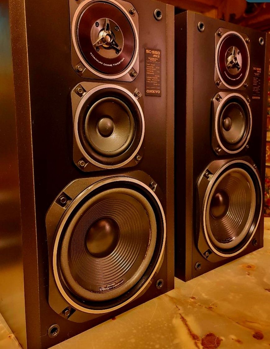 Głośniki Onkyo SC 550 MK2. Vintage. Stan idealny