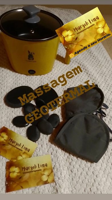 Massagem GEOTERMAL, Indiana., Relaxante...e outras.