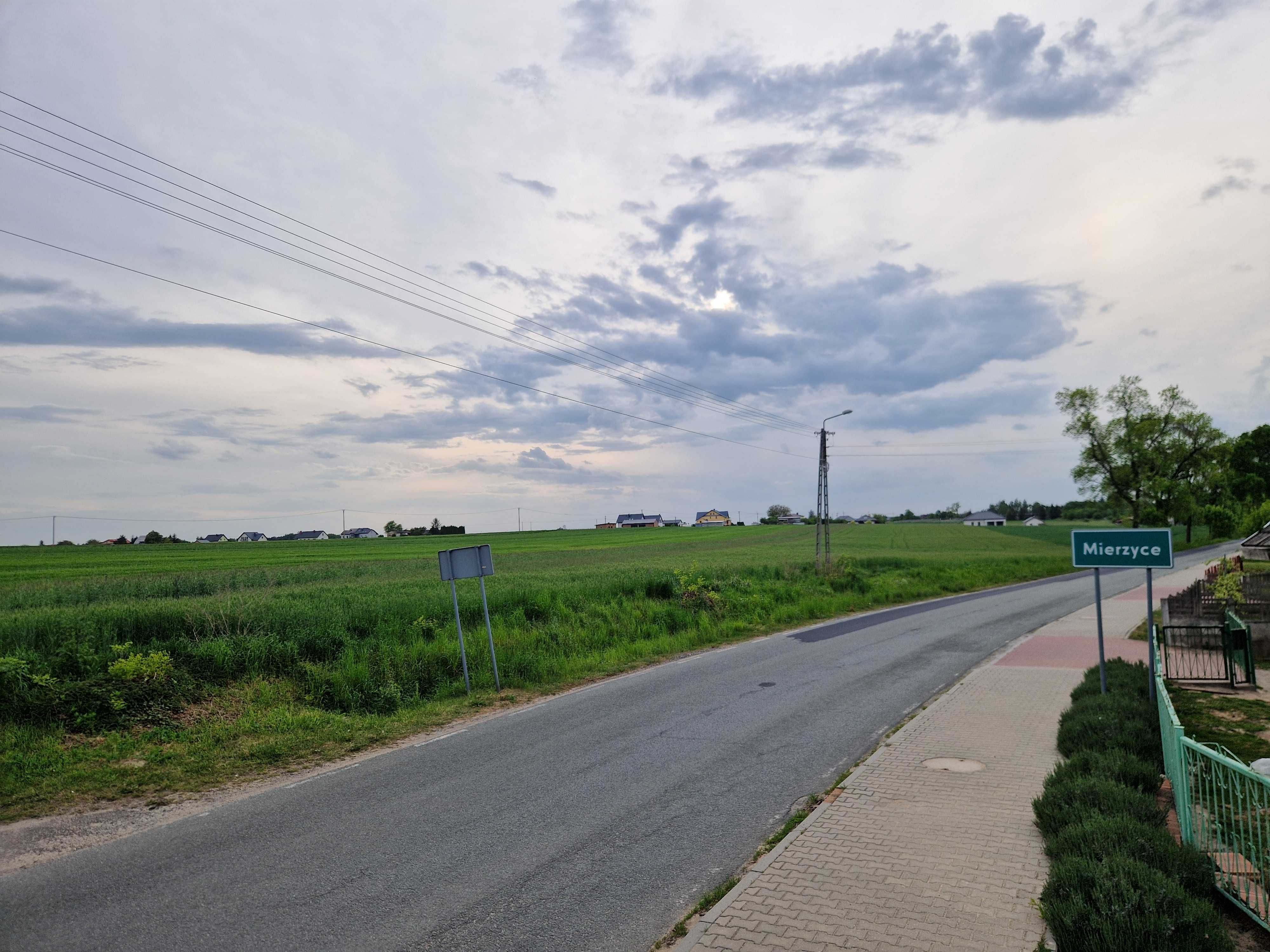 Działka rolno-budowlana 2.03 ha Mierzyce