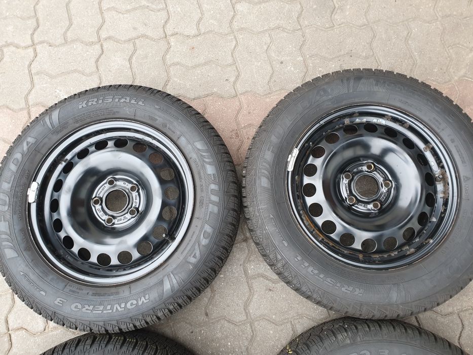 Koła zimowe Felgi 15" Opel Astra K Aveo z czujnikami 5x105 BdbStan