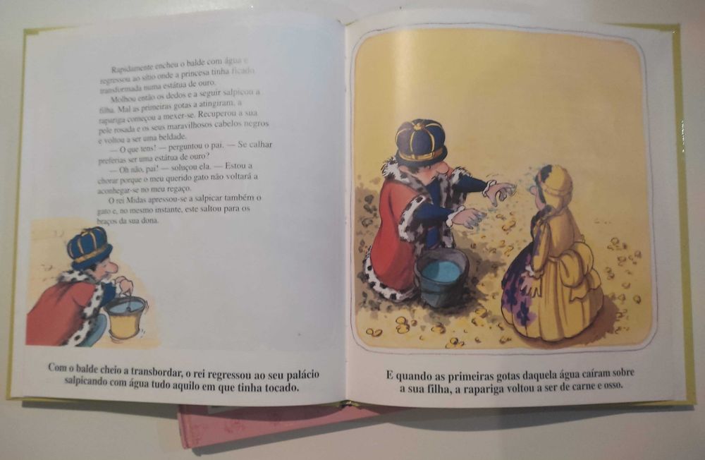 Conjunto de 3 livros da coleção Fábulas e lendas