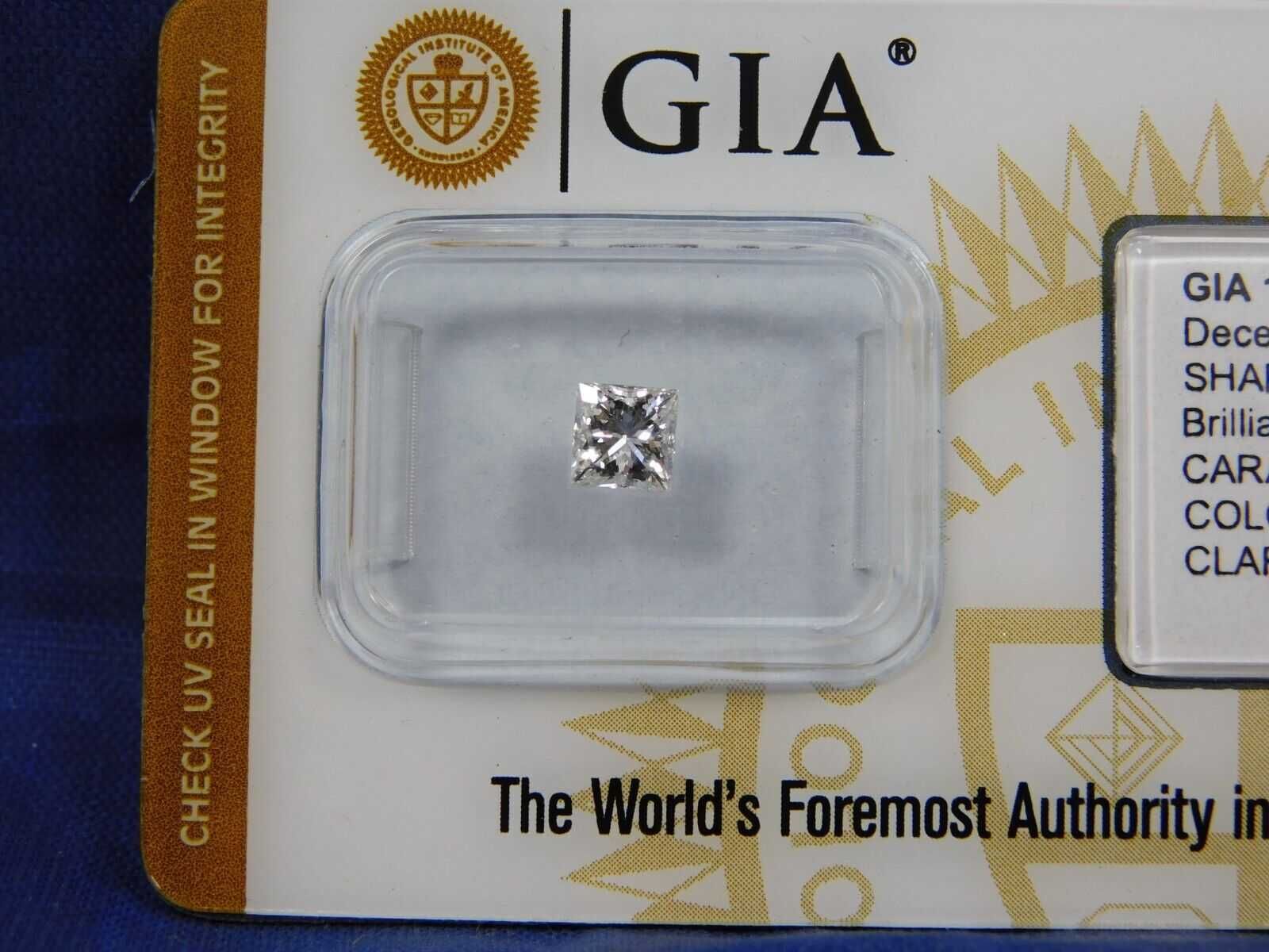 0.50ct сертификат GIA природный бриллиант