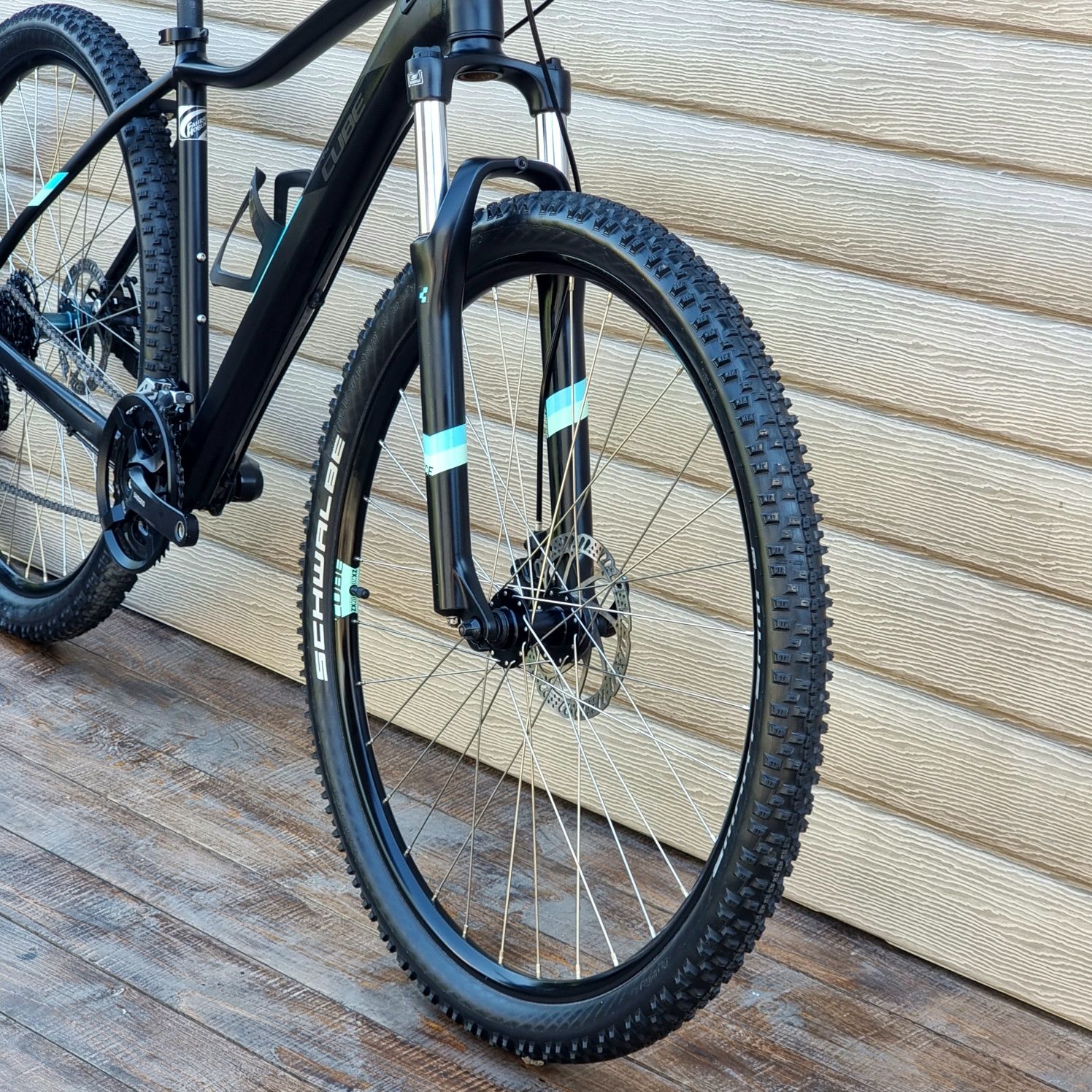Вилка 100mm Shimano Гальма DISC  Німеччина 
29 CUBE ACCESS HPA Вилка