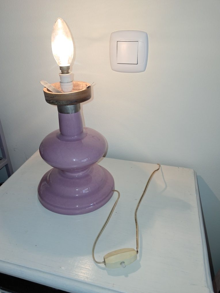 Candeeiro de mesa vintage
