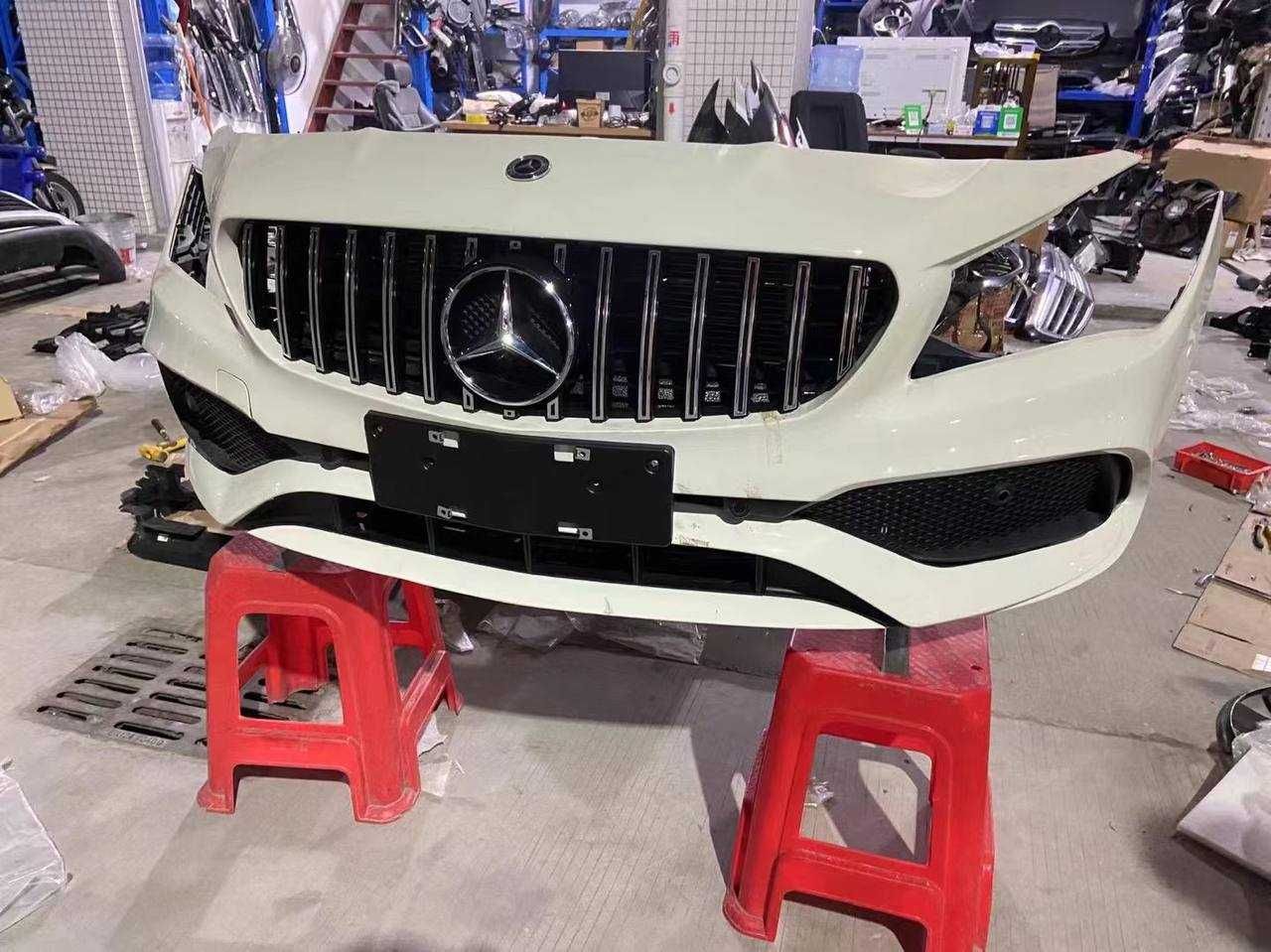 СТИЛЬНАЯ Морда mercedes gla-class, бампер Mercedes GLA-class, ноздри