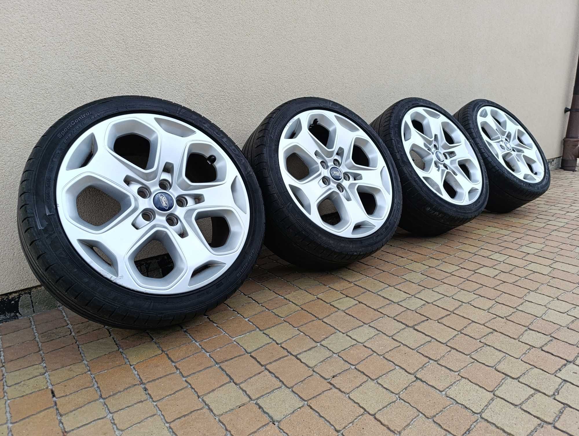 4x Koła Felgi FORD 5X108 18 Ford Mondeo Kuga Titanium opony 235/40/18