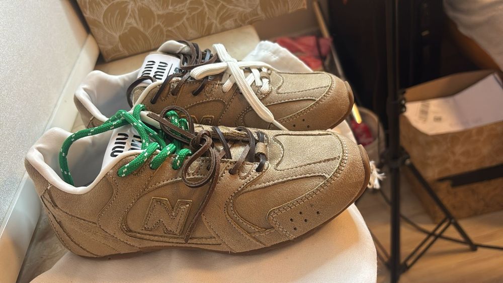 Buty sneakersy New Balance Miu Miu