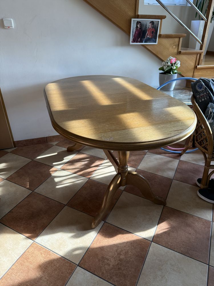 Meble dębowe do salonu zestaw