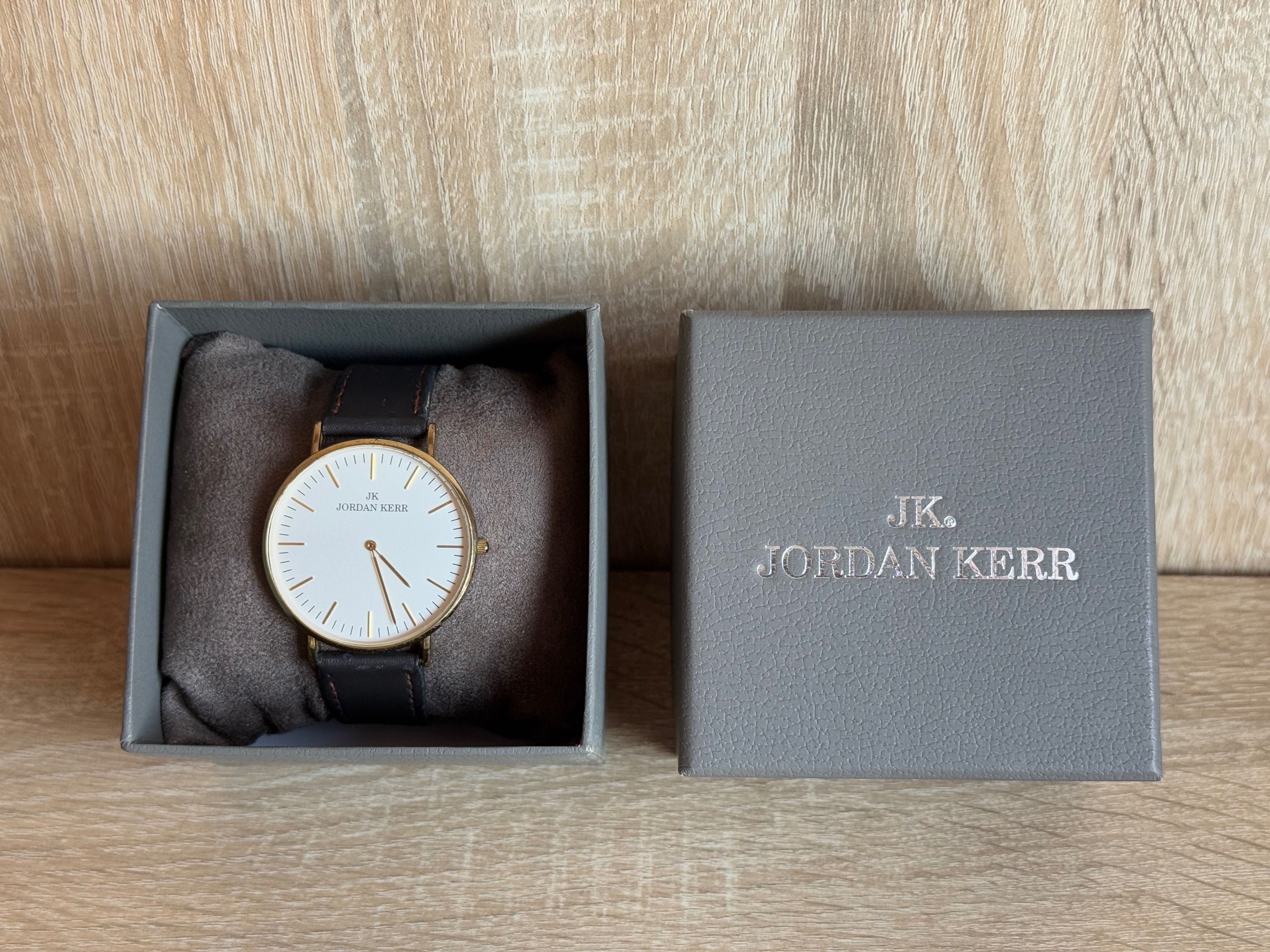 Męski zegarek Jordan Kerr klasyczny z zapasowym paskiem
