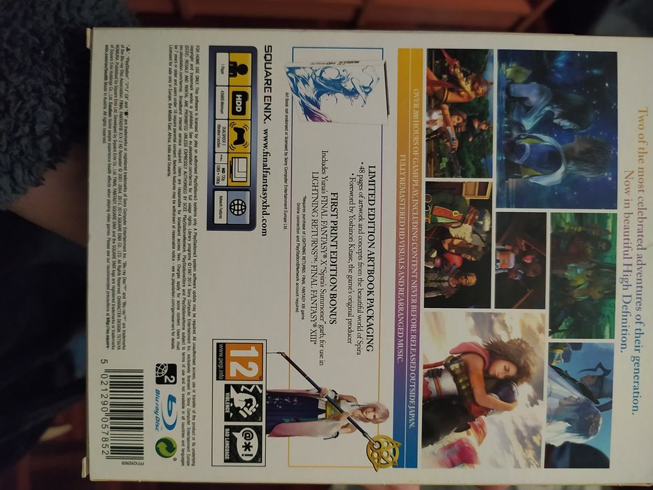 Final fantasy x x-2 remaster limited edition ps3