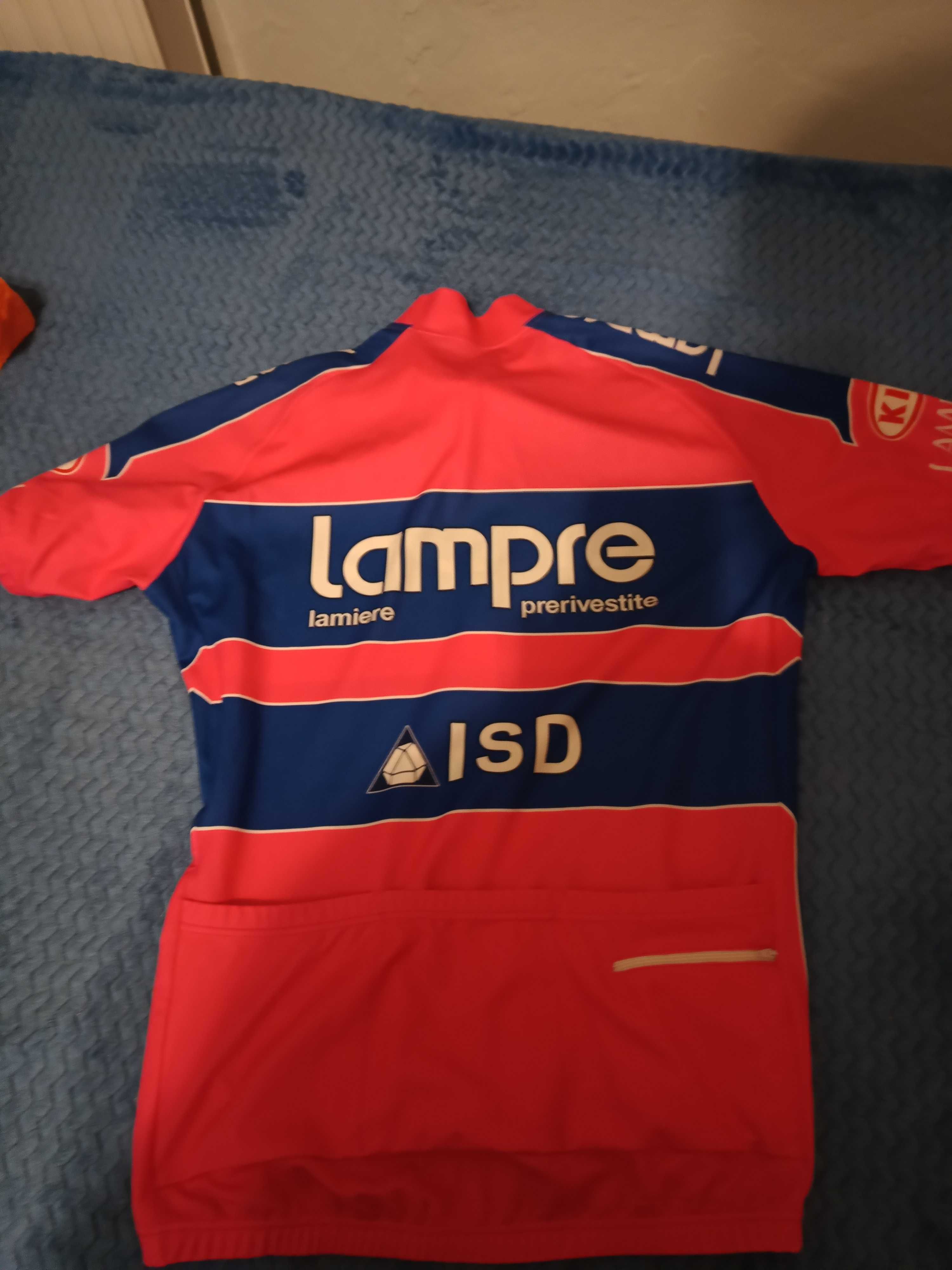 Koszulka Kolarska retro LAMPRE  Tour De France Giro L