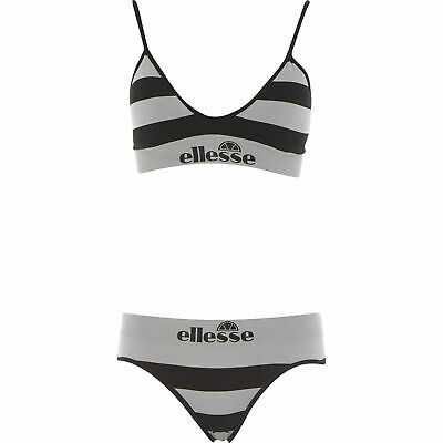 ELLESSE Seamfree Set Nowy Komplet Damski E 38 Stanik Majtki Figi