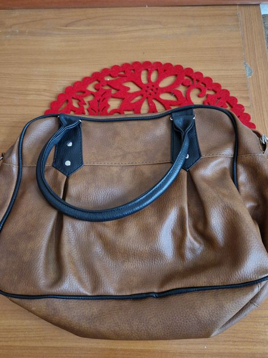 Torba brązowa do ręki