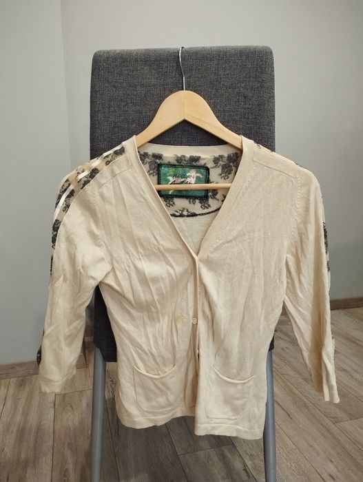 Блуза Dolce Gabbana S шовк джемпер Escada Dsquared джинсовка Versace