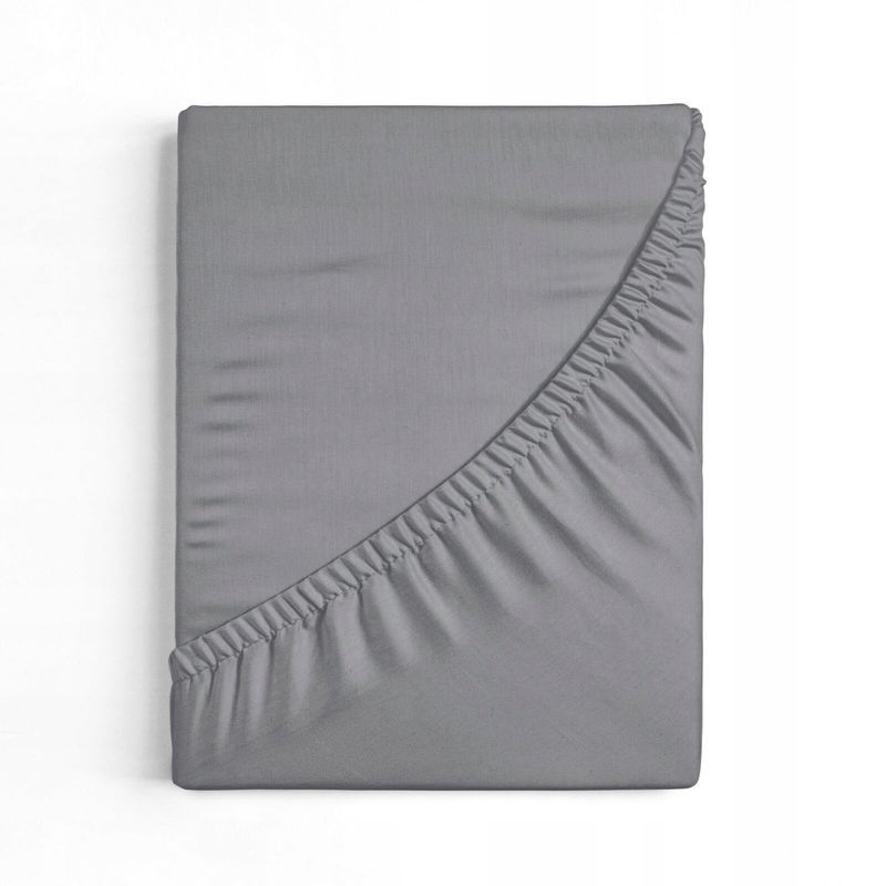 Prześcieradło Jersey4/160x200 gumka bawełniane jednolite wys.30 cm sta