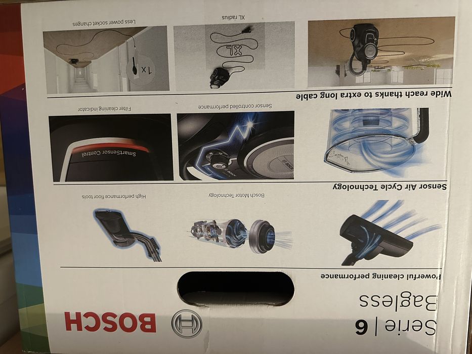 Пилосос без мішка Bosch