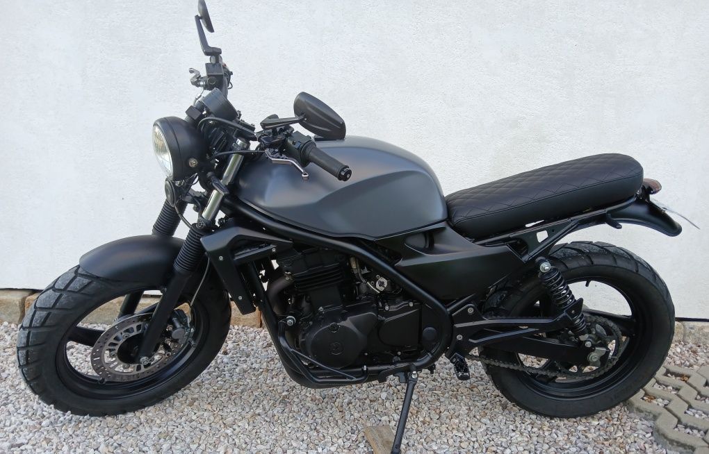 Scrambler Kawasaki 500 cafe racer ER5 zarejestrowany Jedyny Taki