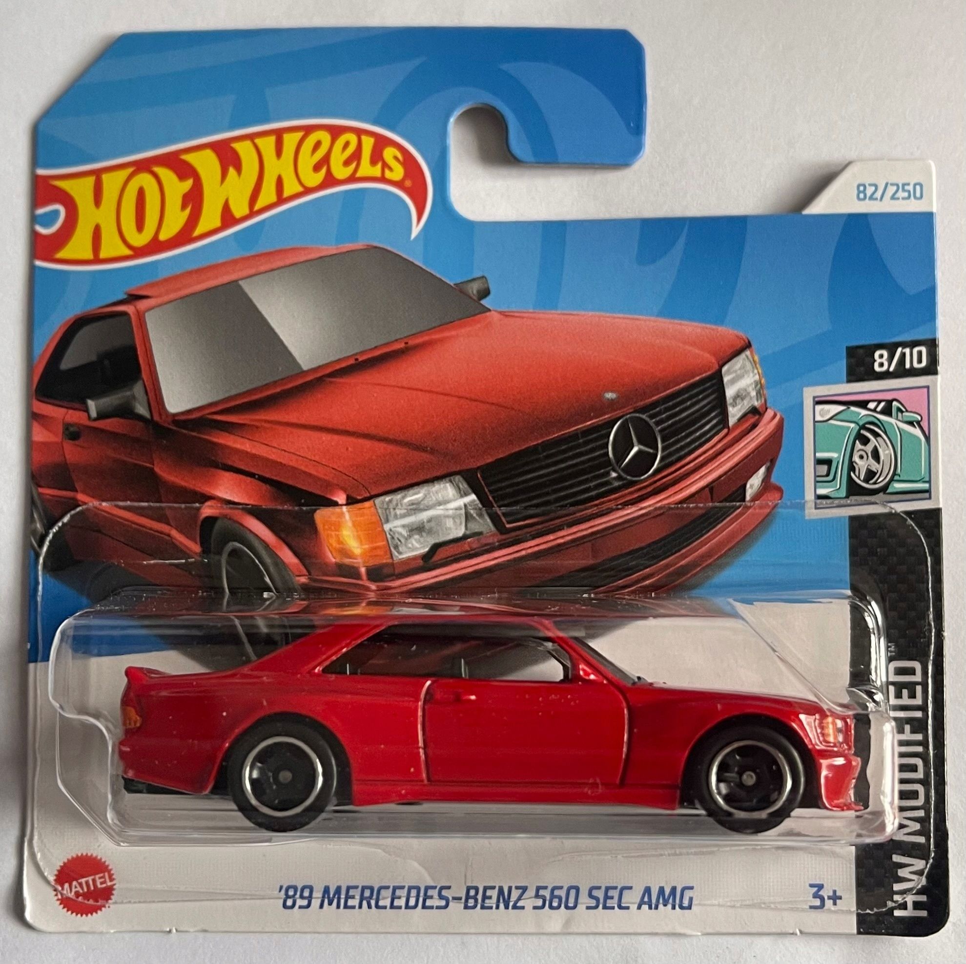 Hot Wheels ’89 MERCEDES-BENZ 560 SEC AMG