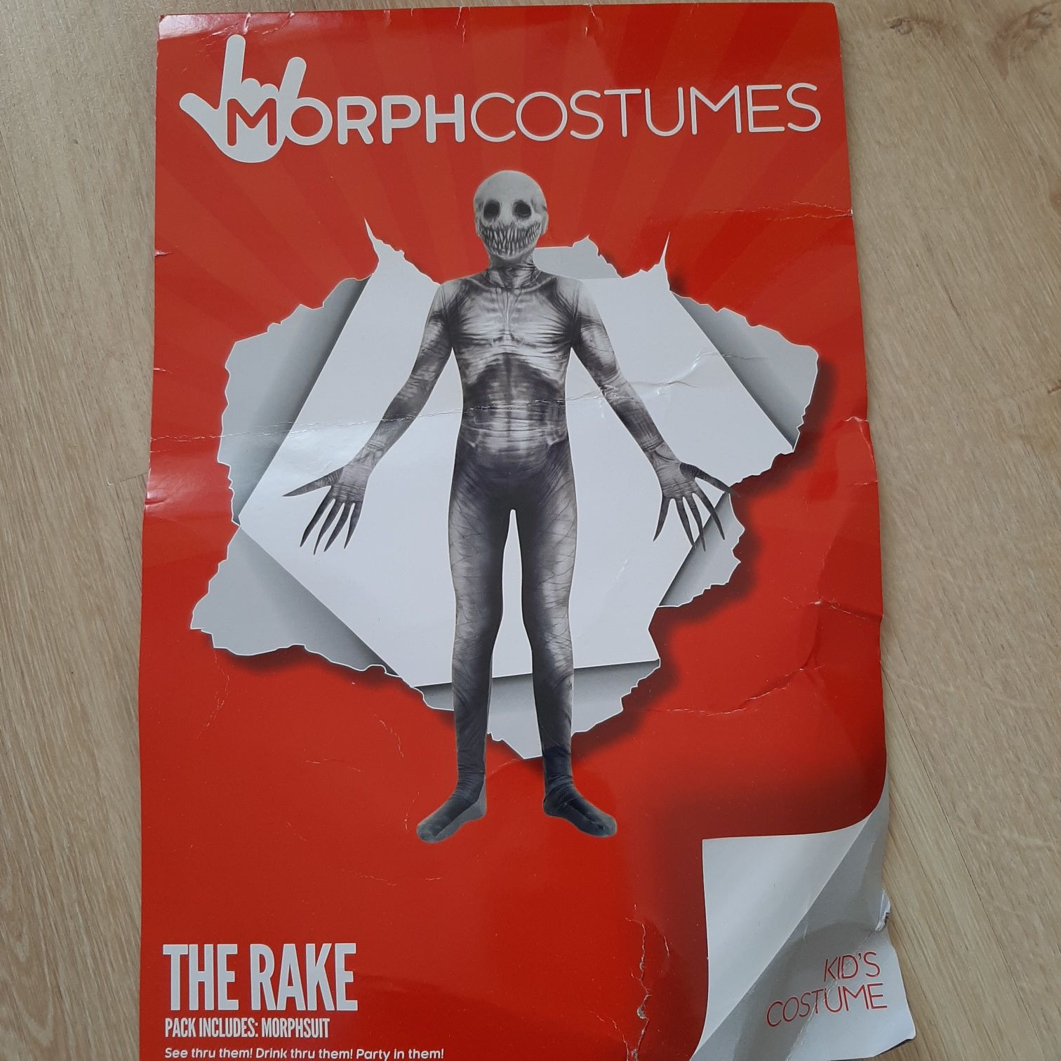 Przebranie Zombie The Rake 10-12 lat
