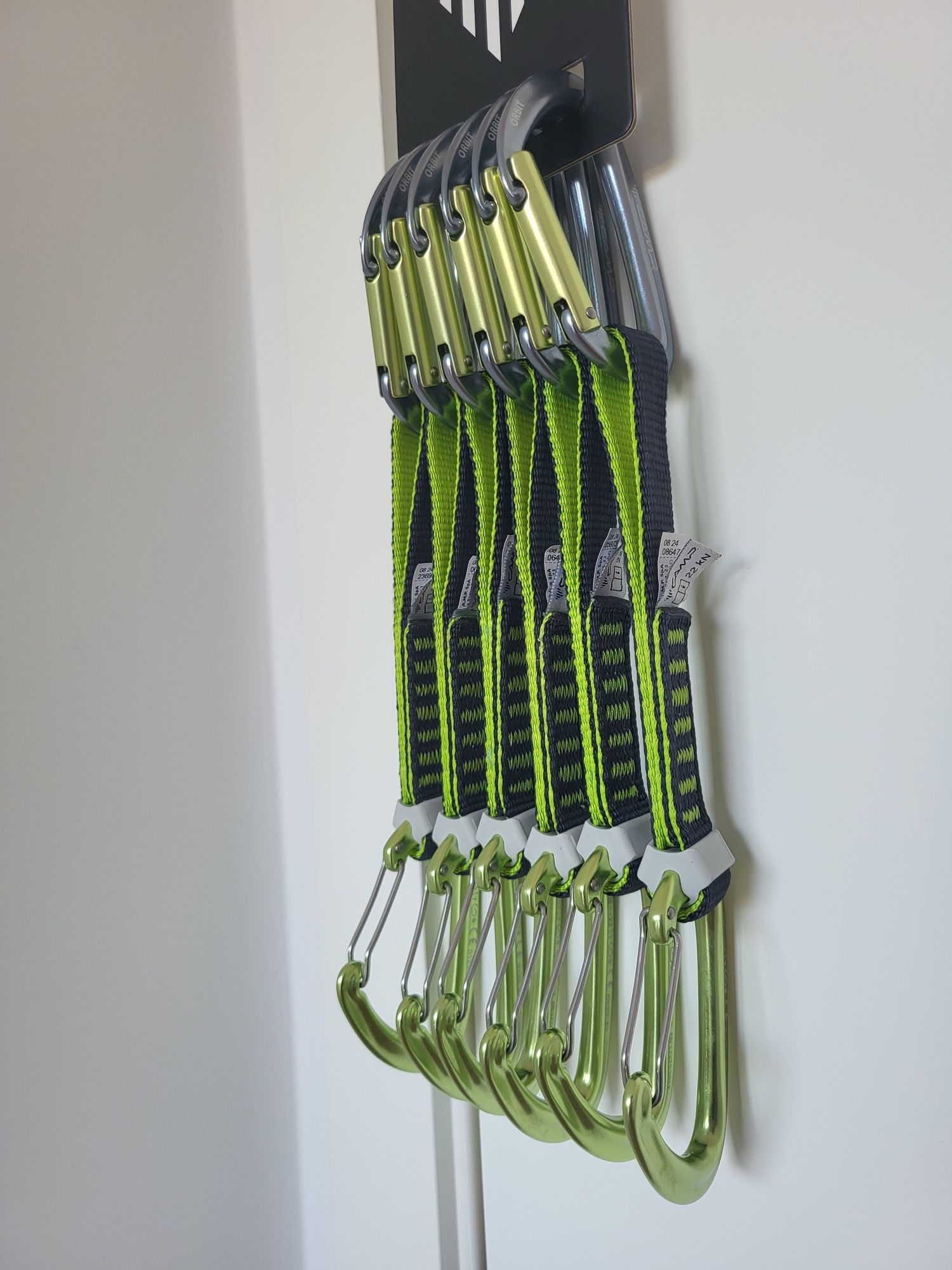 6 Expressos de Escalada Camp Orbit KS Mixte (18cm)
