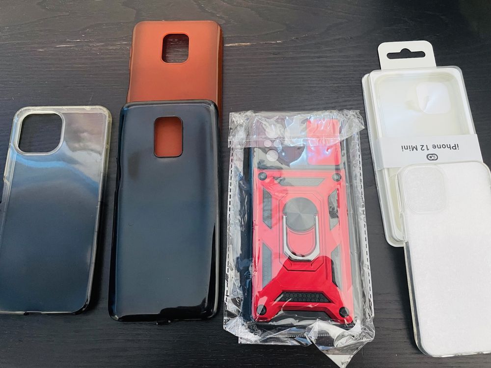 Capas proteção xiaomi e iPhone 12 mini