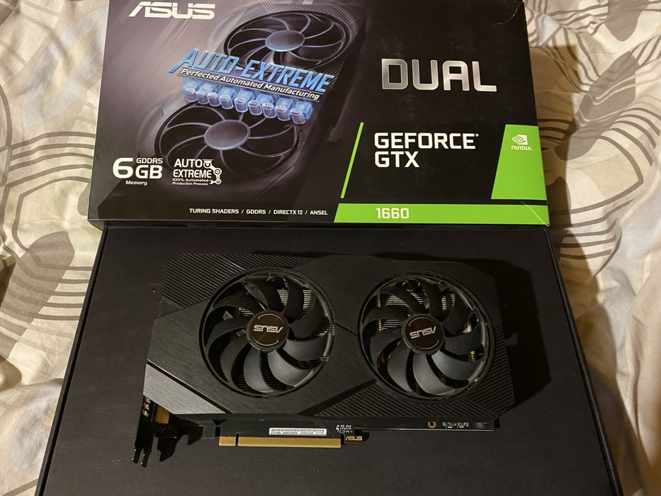 видеокарта gtx 1660 asus 6gb