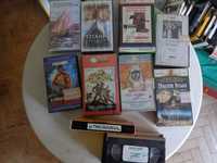 Casetes video VHS varios cassetes