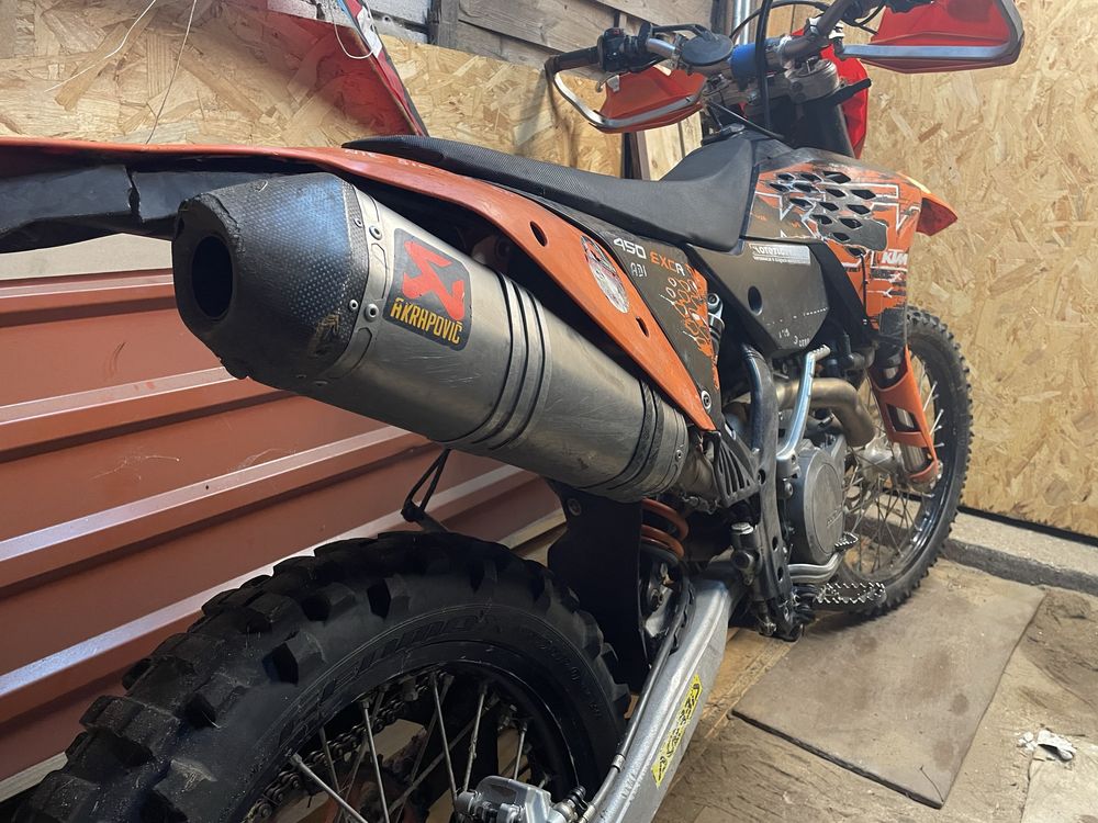 KTM EXC-R 450 (A2) zamienię