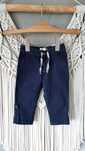 Zara granatowe spodnie 3-6 m-cy w kreseczki R 68