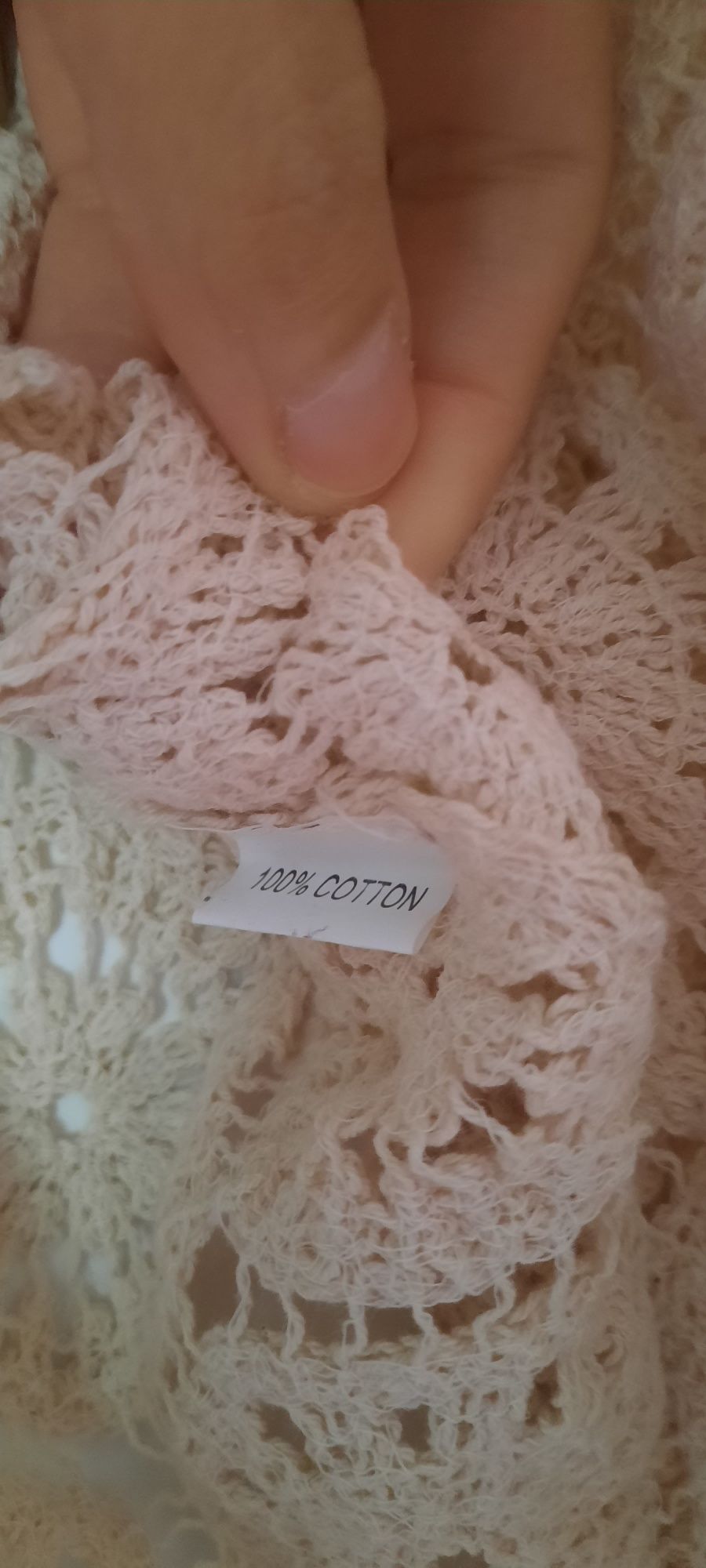 Kardigan ażurowy sweter koronka bluzka boho