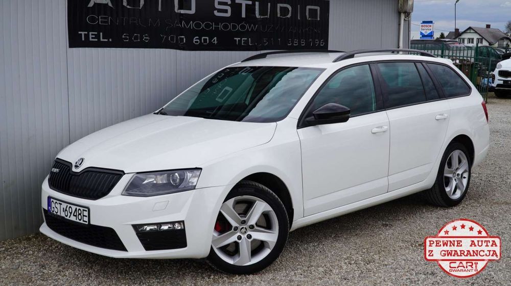Skoda Octavia RS-184KM /Pół-Skóra /Xenon+LED /Nawigacja /Multifunkcja /Klimatronic