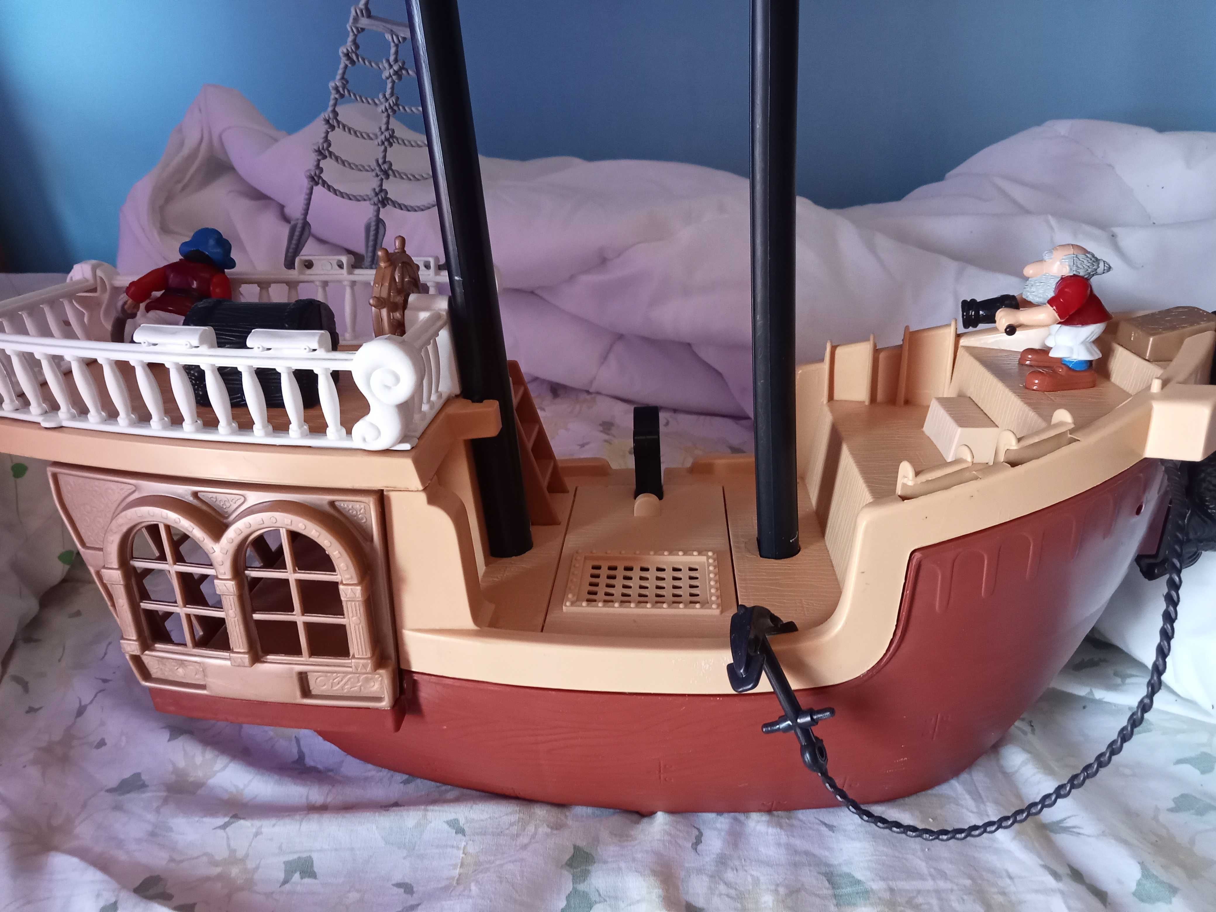 Barco Pirata Vintage de 1994 da Fisher Price