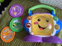 Fisher price дитяче радіо магнітофон