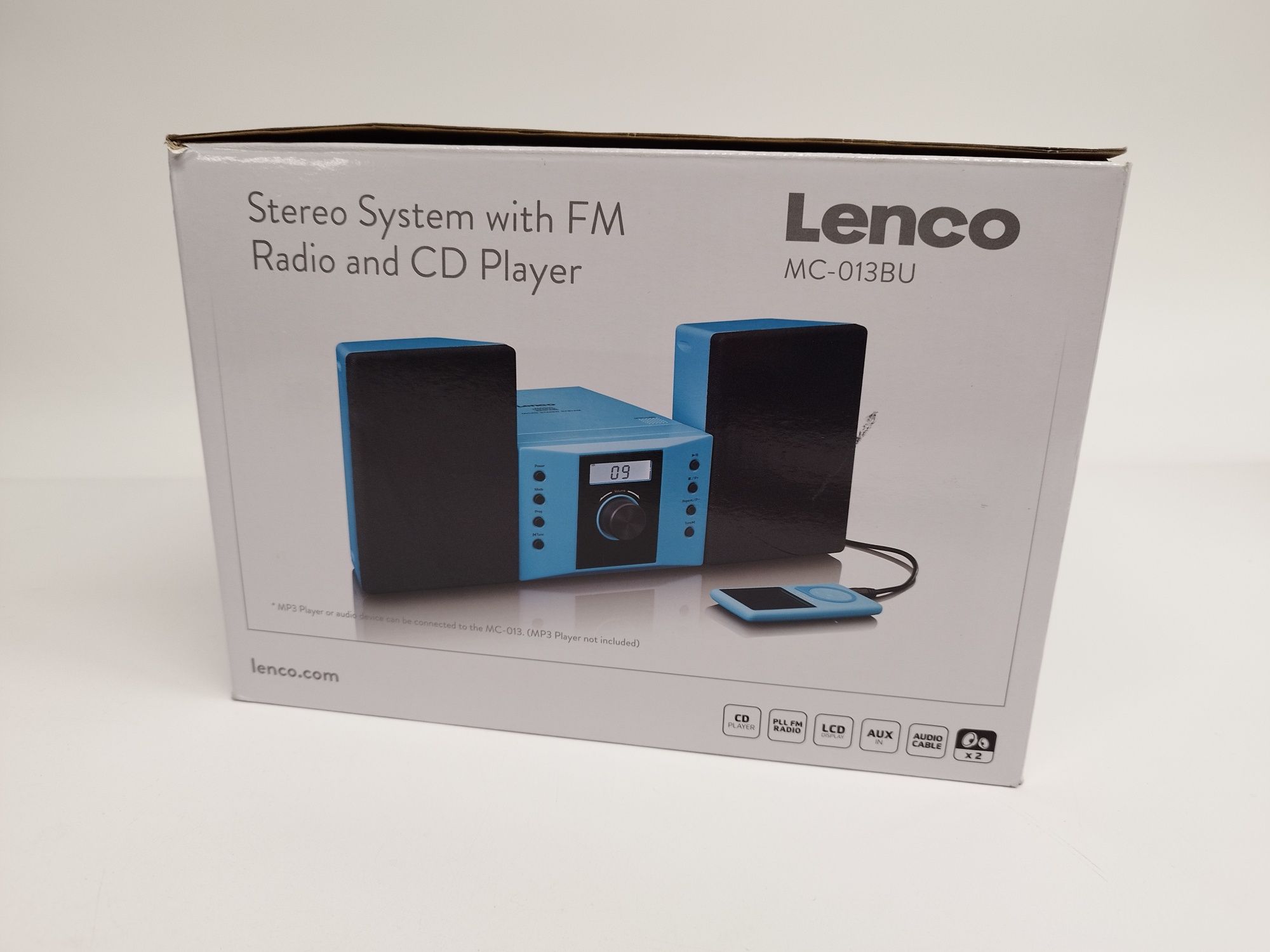 Mini wieża zestaw stereo lenco mc-013bu