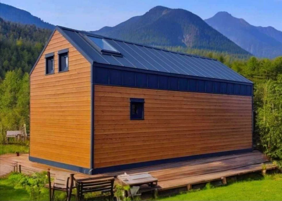 Black Friday!! Domek mobilny całoroczny, Domek letniskowy, 8,80m x 4m,