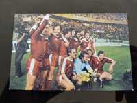 Postal do Bayern Munique campeão europeu 1975