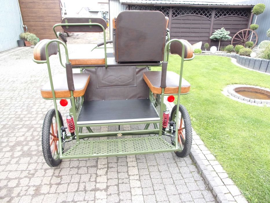 Bryczka powóz Pony Shetti dla kuca