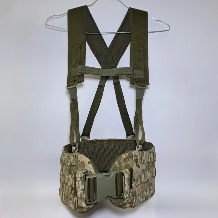 Пояс РПС з лямками. Cordura 1000D, всі кольори, кишені під балістику.