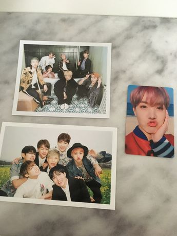 BTS karty photocards kpop