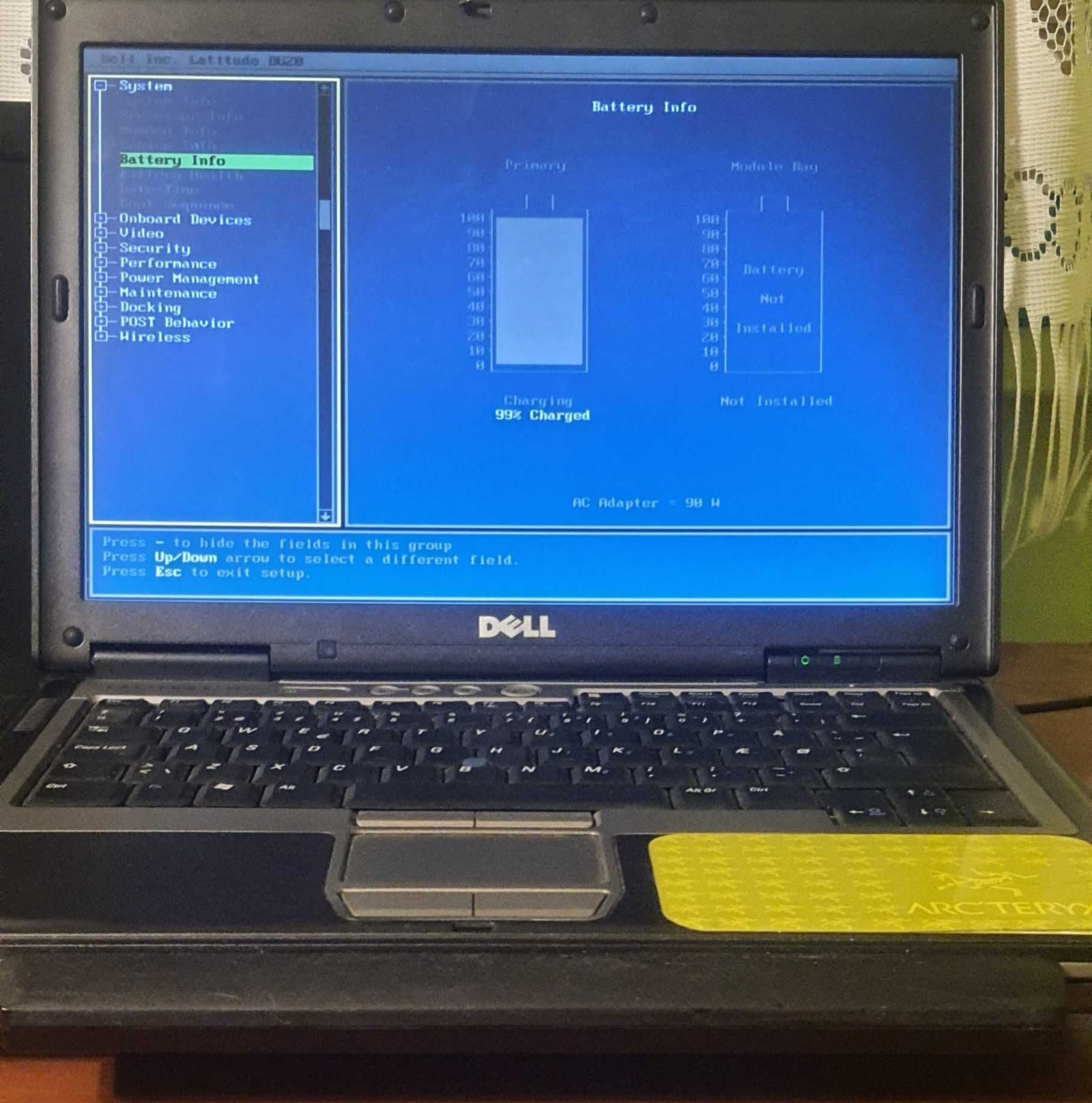 Laptop Dell latitude d620