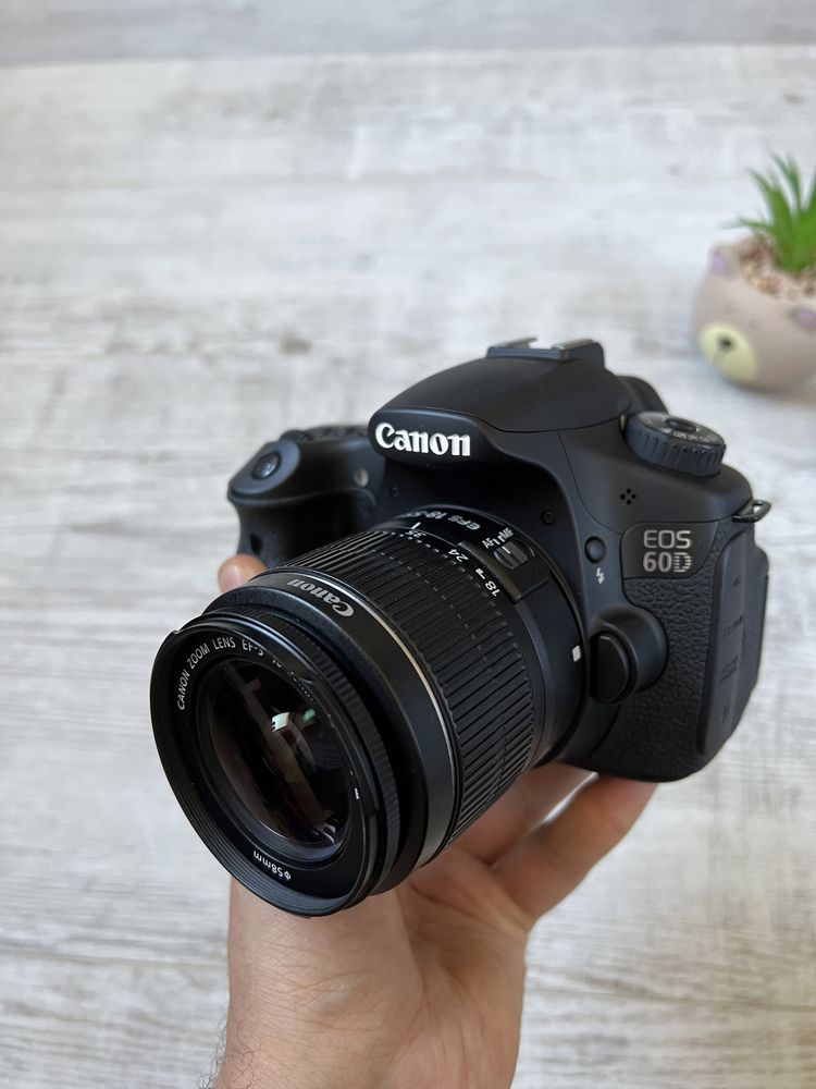 Canon 60D камера НОВА пробіг 6 тис