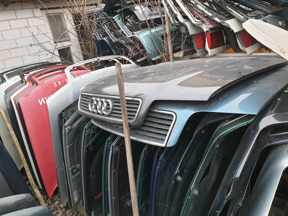 Капот audi A6C5 A6 C5 А6С5 ауди разборка 80 100 С4 C4 A4 B5