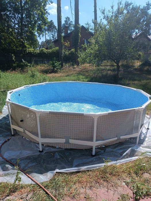 Каркасний басейн Intex Prism Frame Pool 366 × 76 см