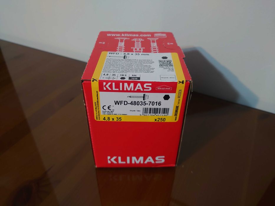 Wkręt farmerski WFD - 4,8 x 35 mm RAL 7016