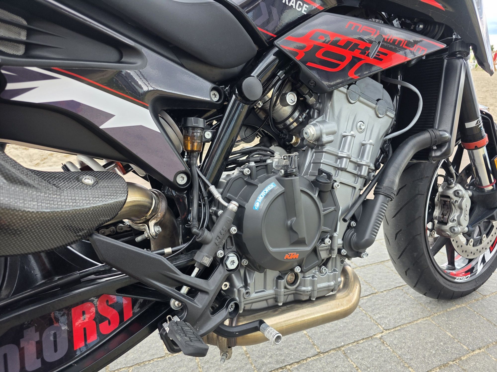 Ktm duke 890 black edition fv vat