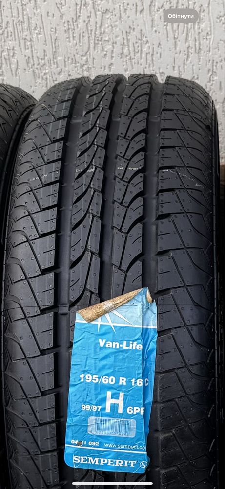 Шини 195/60 R16С SEMPERIT