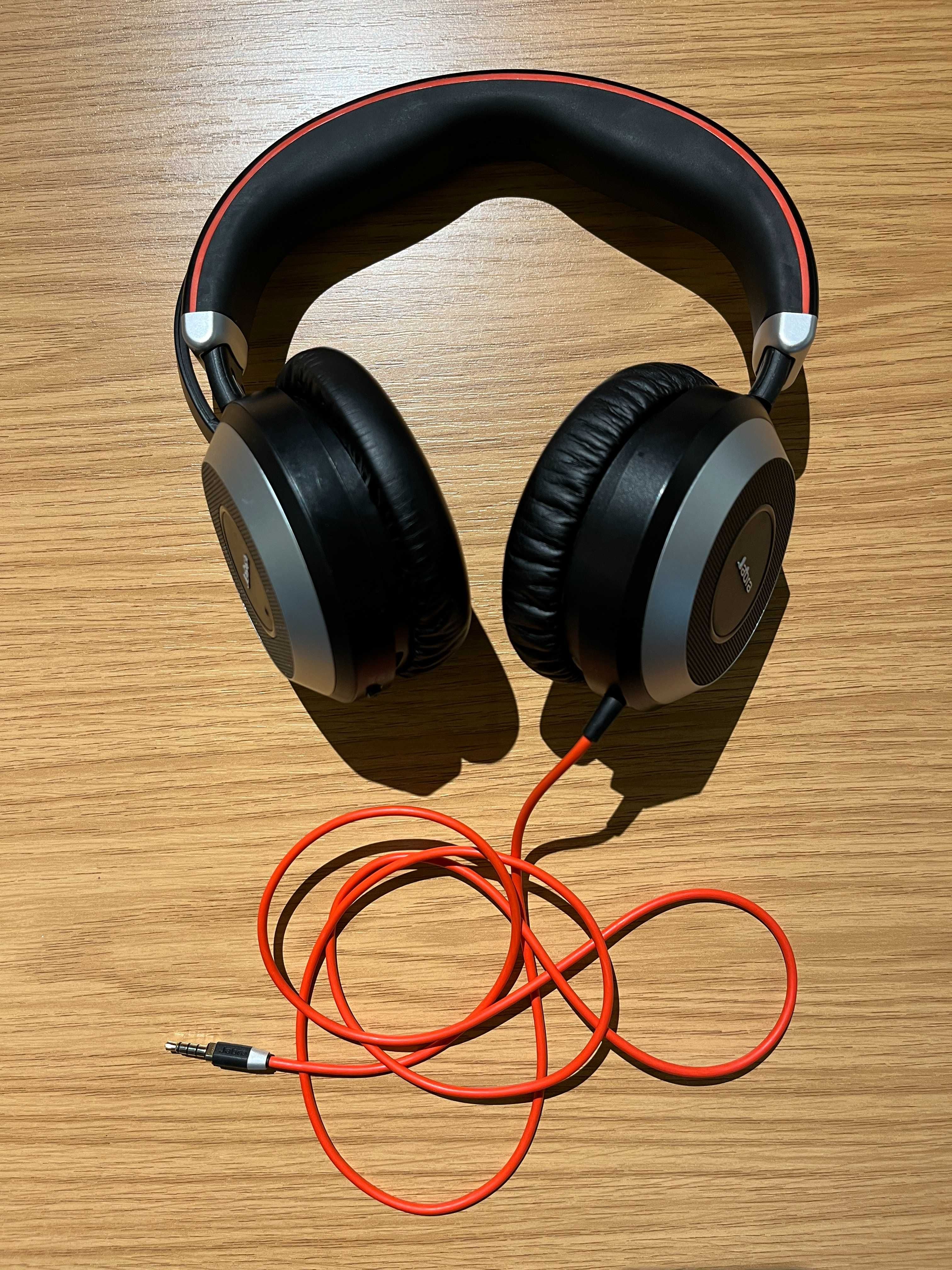 Auriculares Jabra Evolve 80 HSC019 - ligeira imperfeição