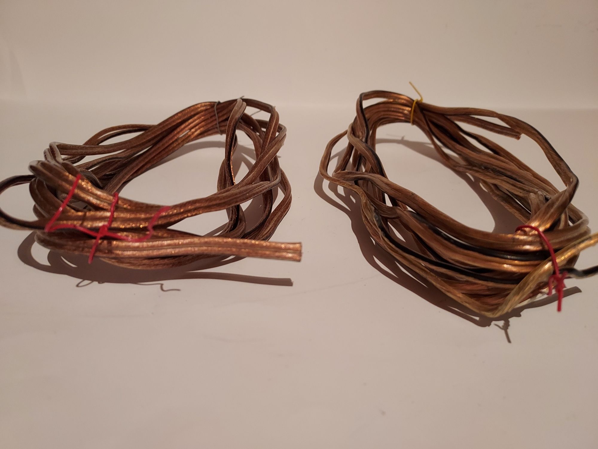 Kabel głośnikowy 2x1,5mm  3,9metra 2 sztuki