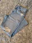 Jeansy mom fit z przetarciami roz XL nowe