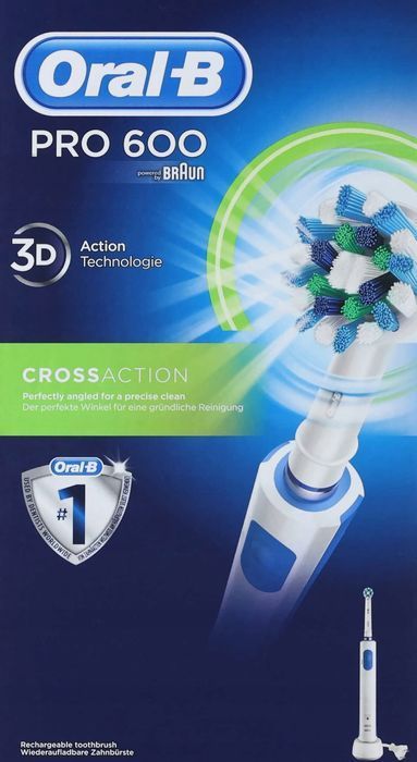 outlet procter gamble oral-b pro 600 crossaction automatyczna opis